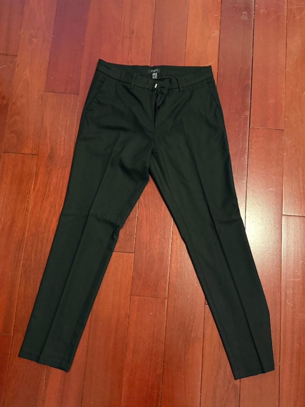 New Look Men Black Tailored Dress Trousers Slim Fit Pants 34R